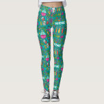 Science Themed Leggings<br><div class="desc">Science pattern leggings</div>