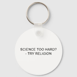 science too hard key ring