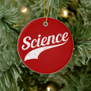 Science - True Believer Ceramic Tree Decoration