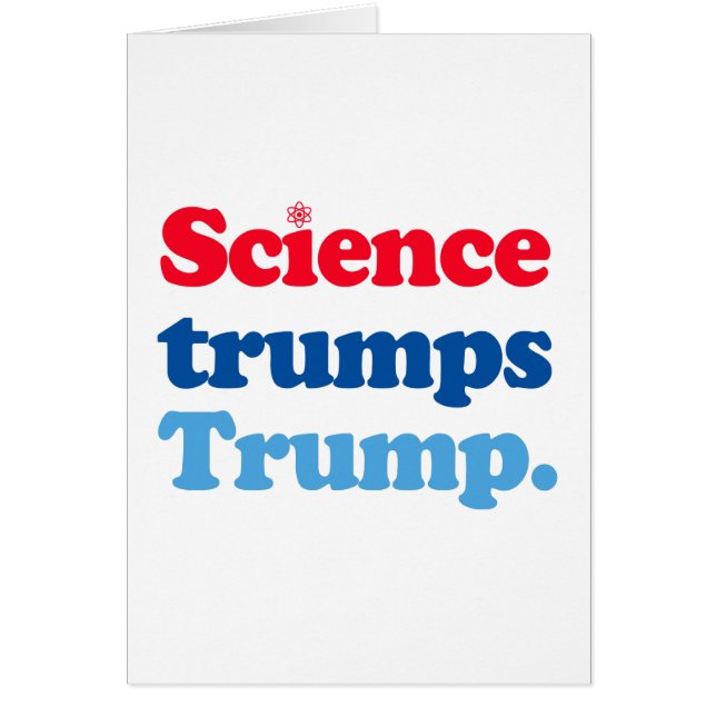 Science trumps Trump (Front)