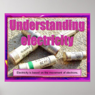 Science, Understanding electricity Poster