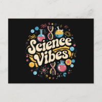 Science Vibes Groovy First Day of Back To School 
