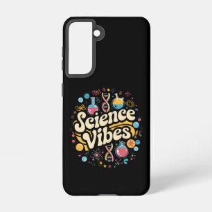 Science Vibes Groovy First Day of Back To School  Samsung Galaxy Case