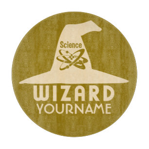 Science Wizard custom colour cutting board