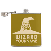 Science Wizard custom colour flask