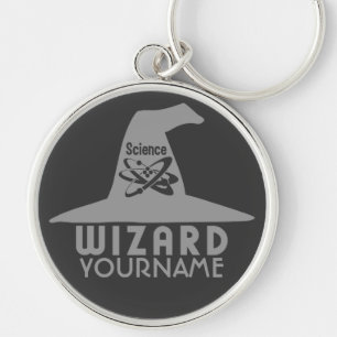 Science Wizard custom key chain
