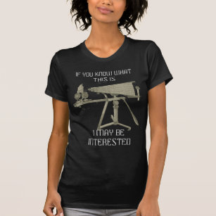 SCIENCE WOMAN SCIENTIST MAN ATTRACTER MICROSCOPE T-Shirt