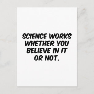 Science Works Postcard