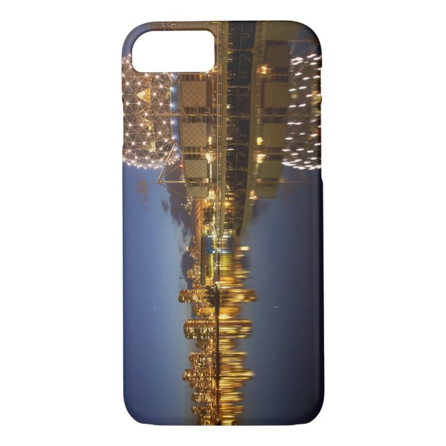 Science World and CBD reflected in False Creek, Case-Mate iPhone Case (Back)