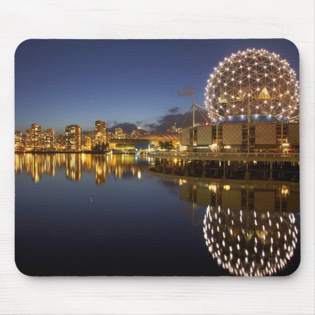 Science World and CBD reflected in False Creek, Mouse Mat (Front)