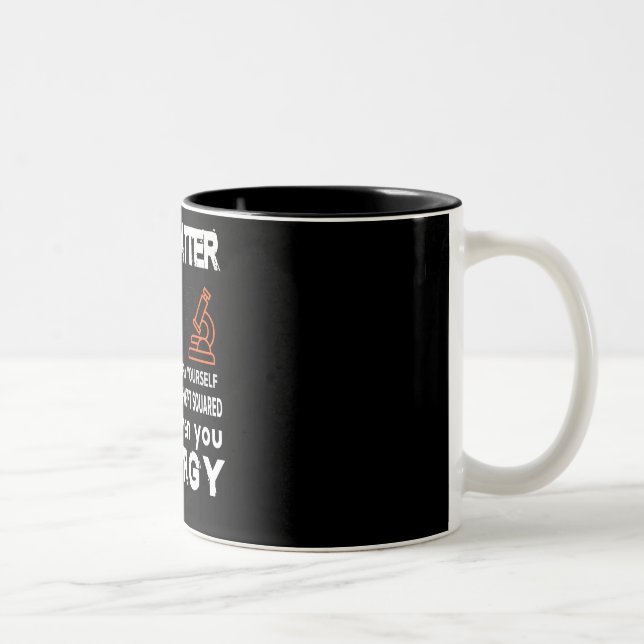 Science You Matter Until Multiply Yourself Two-Tone Coffee Mug (Right)