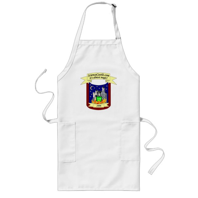 ScienceCastle.com Aprom Long Apron (Front)