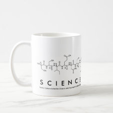 Science Teacher peptide mug