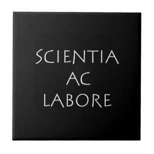Scientia ac labore tile
