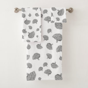 Scientific Brain Bath Towel Set
