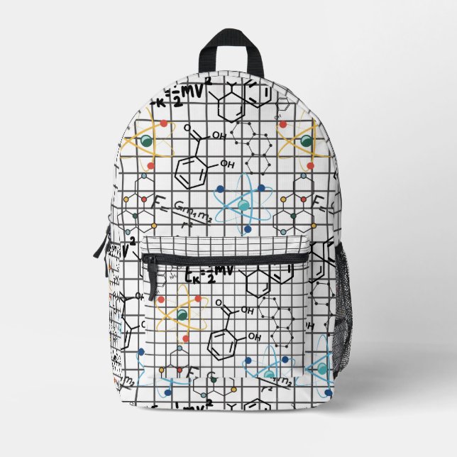 Scientific Breakthrough  Printed Backpack (Front)