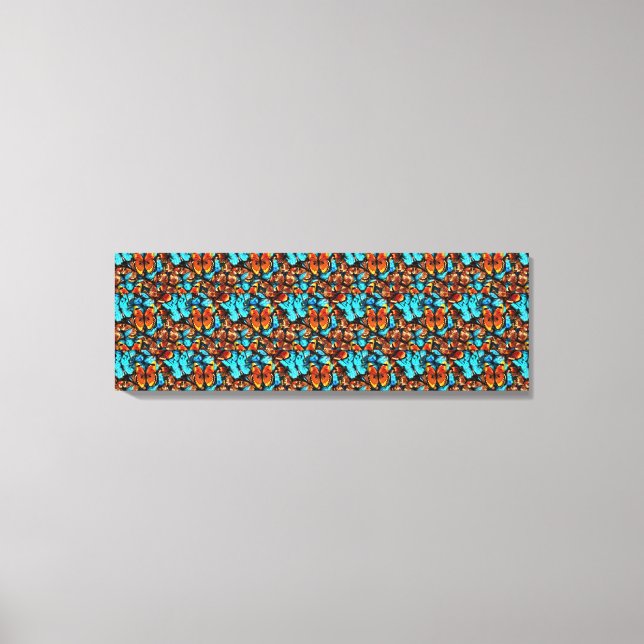 Scientific Butterfly Specimens Canvas Art (Front)
