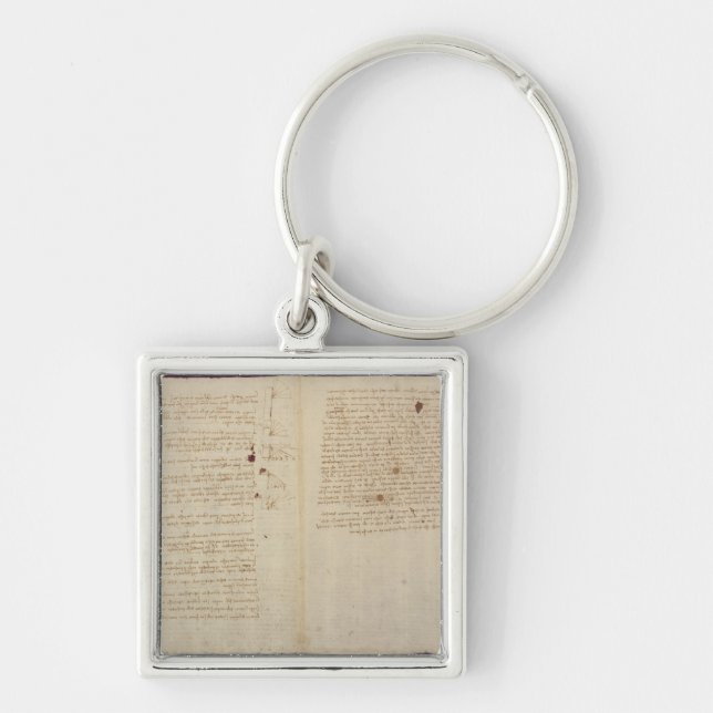 Scientific diagrams key ring (Front)