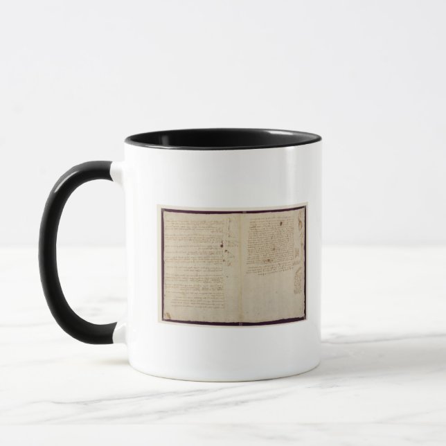 Scientific diagrams mug (Left)