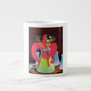 Scientific experiment flask Monster Large Coffee Mug