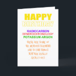 scientific happy birthday wish brother thank you card<br><div class="desc">funny birthday greeting card for uncle,  birthday wish for brother,  birthday wish for nepew</div>