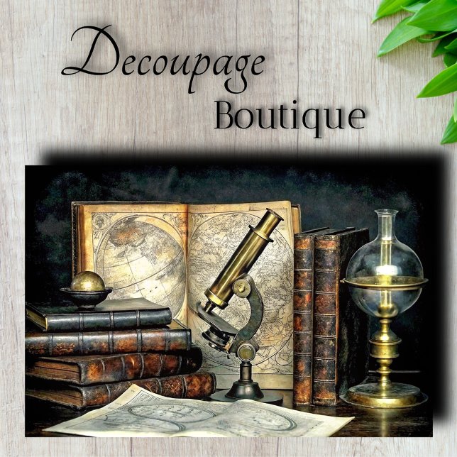 Scientific Study Decoupage Tissue Paper (Scientific Study Decoupage Tissue Paper)