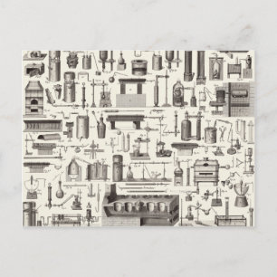 Scientific Tools Postcard
