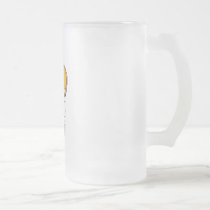 Scientist Boy 2 Frosted Glass Beer Mug