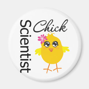 Scientist Chick Magnet