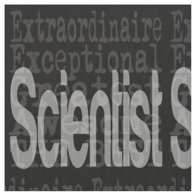 Scientist Extraordinaire Fabric (Close Up)