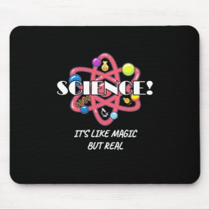 Scientist Gift   Chemistry Science Is Like Magic Mouse Mat
