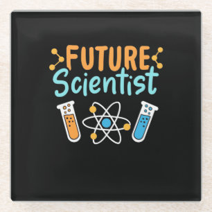 Scientist Gift Future Scientist Glass Coaster