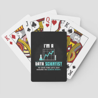 Scientist Gift | I Am A Data Scientist Playing Cards