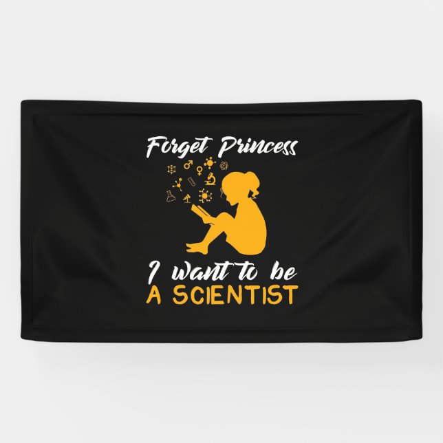 Scientist Gift | I Am Future Scientist Banner (Horizontal)