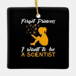 Scientist Gift   I Am Future Scientist Ceramic Ornament