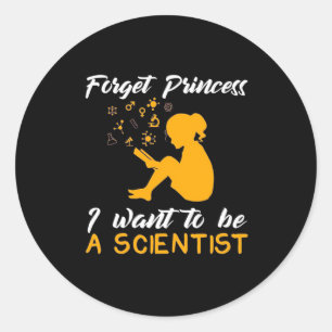 Scientist Gift I Am Future Scientist Classic Round Sticker