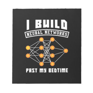 Scientist Gift   I Build Neural Networks Notepad