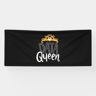 Scientist Gift Proud Data Queen Banner