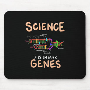 Scientist Gift Science Is In My Genes Mouse Mat