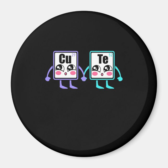 Scientist Gift | Scientist Gift | Cute Chemistry Magnet (Front)