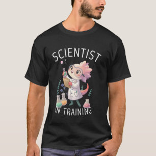 Scientist in Training Cute Axolotl Adorable Scienc T-Shirt
