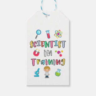 Scientist in Training for Young Scientists Gift Tags
