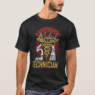Scientist Lab Technician Retro Medical Laboratory T-Shirt