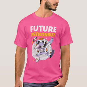 Scientist Space Travel Rocket Dabbing Future Astr T-Shirt