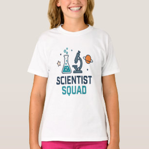 Scientist Squad Chemistry Physics Back to School T-Shirt