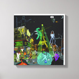 Scientist The Untutchable Canvas Print