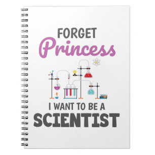 scientist-white notebook