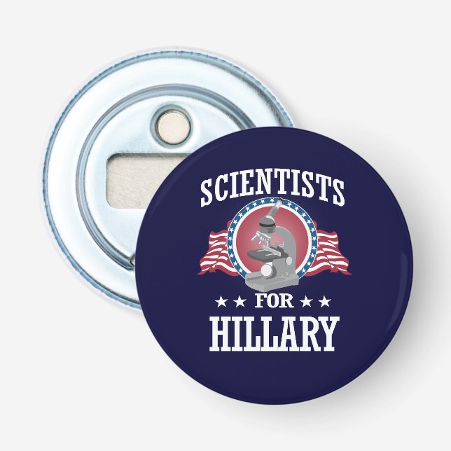SCIENTISTS FOR HILLARY BOTTLE OPENER (Front)