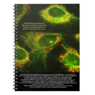 Scientists Say ... Grasse Quote and Mitochondria Notebook