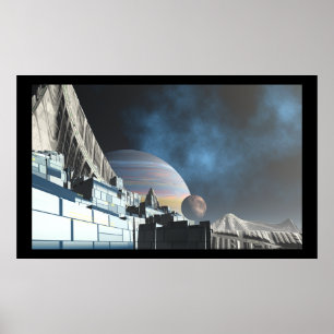 SciFi City Poster
